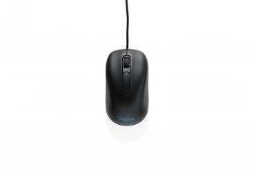 CM10, wired 3-button mouse, with scroll wheel, 1.9 m cable length, 1000 DPI 