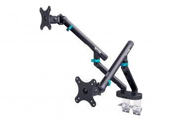 Dual design monitor mount, 2x 35", 2x 10 kg 