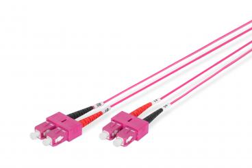 Fiber Optic Multimode Patch Cord, OM4, SC / SC 
