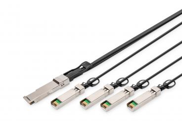 40G QSFP+ to 4XSFP+ Direct Attach Cable 1m 