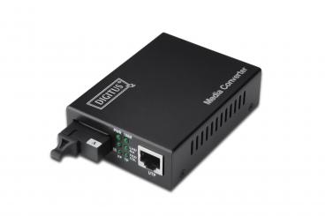 Bidirectional Gigabit Media Converter, RJ45 / SC 