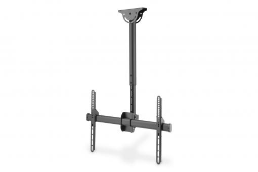 Universal TV Ceiling Mount with Telescopic Height-Adjustment 
