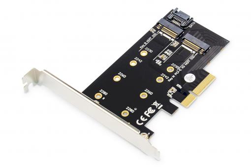 M.2 NGFF / NVMe SSD PCI Express 3.0 (x4) Add-On Card 